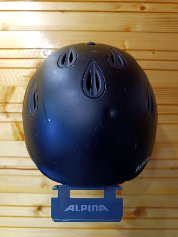 PRILBA ALPINA BLACK-BLACK 61-64CM
